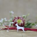 Doberman lub Pinczer - bransoletka z psem ze srebra 925, handmade