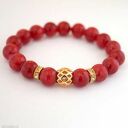 Bransoleta maroon jades&openwork ball
