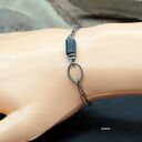 Czarny turmalin - bransoletka