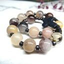 Różaniec na rękę | Bransoletka różańcowa | Jadeit