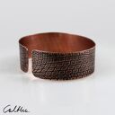 Siatka - miedziana bransoletka (1904 -06) ooak