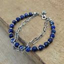 Bransoletka z lapis lazuli