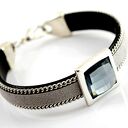 bransoletka JOYEE POSH grey & cristal