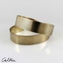 Płótno - mosiężna bransoletka (1904 -01) ooak