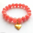 Bransoleta coral jade&heart