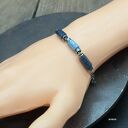 DUMORTIERYT X 3 - bransoletka