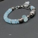 Akwamaryn XXL - bransoletka 03