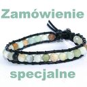 Snake Wrap: Amazonit fasetowany zamówienie specjalne