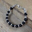 Bransoletka z onyksu - masywna