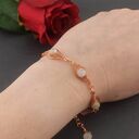 Bransoletka z miedzi z cytrynem dla kobiety