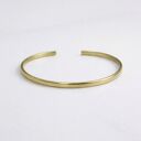 Prosta - mosiężna bransoletka - różne rozmiary (2512 05)