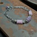 LEPIDOLIT X 3 - bransoletka