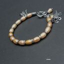 Szampańskie perły - bransoletka 025