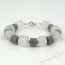 Bransoletka z kryształem górskim