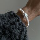 hand made bransoletki pozłacany złota bransoletka z pereł