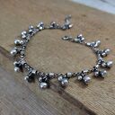 Bransoletka - kule na łańcuszku