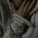 pozłacana bransoletki złota bransoletka z pereł