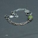 Zielony szafir - bransoletka