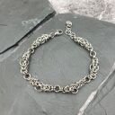 Bransoletka chainmaille - łańcuch 3