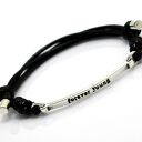 bransoletka regulowana PREEMI MOTTO 5 black