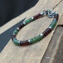 Nefryt, bursztyn - unisex 04