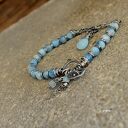 Akwamaryn - bransoletka 017