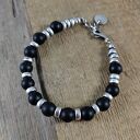 Bransoletka z onyksu - masywna