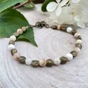 Bransoletka retro w pastelowych odcieniach w205