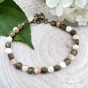 Bransoletka retro w pastelowych odcieniach w205