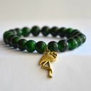 Bracelet by SIS: flaming w mozaikowych koralach