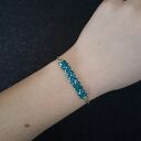 Delikatna bransoletka Preciosa Blue Zircon AB - prezent dla mamy