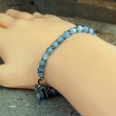 Akwamaryn - bransoletka 017