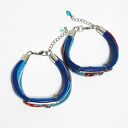 Bransoletki - Best Friend - rzemienie, 2 sztuki