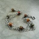 bransoletka malowana jesienią