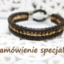 Bransoletka Unisex Snake Wrap: Jaspis obrazkowy