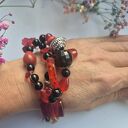 Bransoletka uniwersalna kolorowa boho box g1