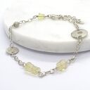 Bransoletka srebrna z opalem etiopskim