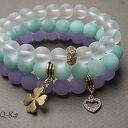 MINT, VIOLET AND GREY SET