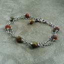 bransoletka malowana jesienią