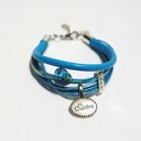 Bransoletki - Sister Love - rzemienie, 2 sztuki