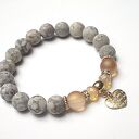 Grey and peach heart /27.10.15/