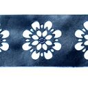 Bransoletka handmade ze skóry naturalnej - folkowe dziury (zapięcie na zatrzaski)