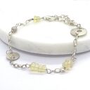 Bransoletka srebrna z opalem etiopskim