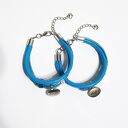 Bransoletki - Sister Love - rzemienie, 2 sztuki