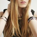 Bransoletka modowa hematyt srebro 925 zawieszka z logo grawer