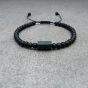 Czarny turmalin bransoletka