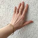 Nierówna - mosiężna bransoletka (2403 -05) III