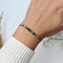 Zestaw prezentowy dla Nauczycielki - bransoletka Listek z dedykacją