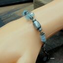 Akwamaryn XXL - bransoletka 03