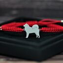 Alanskan Malamute - bransoletka, srebro pr. 925